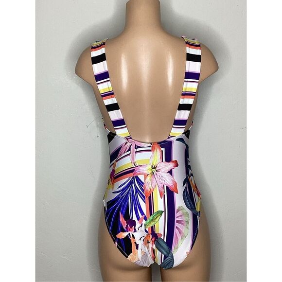 NEW. Trina Turk floral swimsuit. Size 6. Retails $169 NWOT - Picture 4 of 10